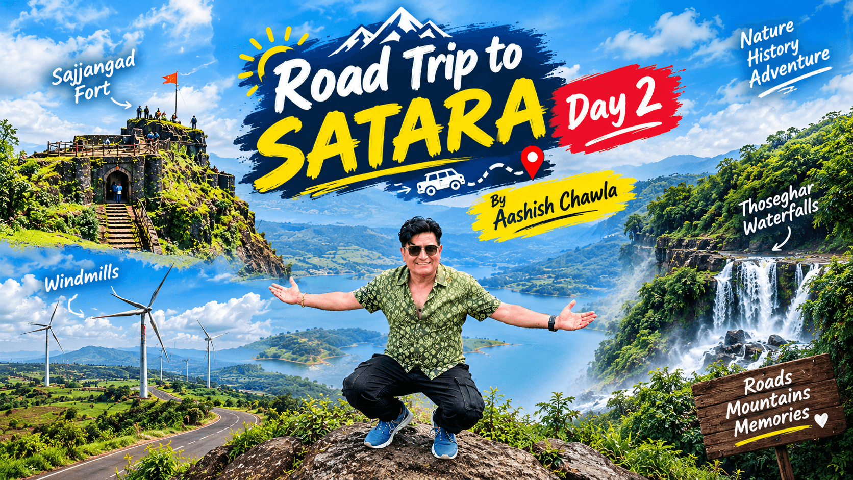 Satara road trip nature history adventure