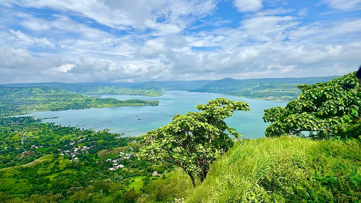 Nature at its best view from sajjangad fort