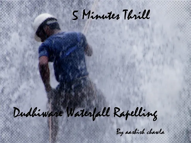 5 Minutes of Thrill: Waterfall Rappelling