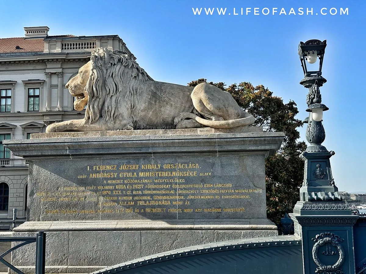 The Chain Bridge | Hungarian Parliament | A day in Budapest