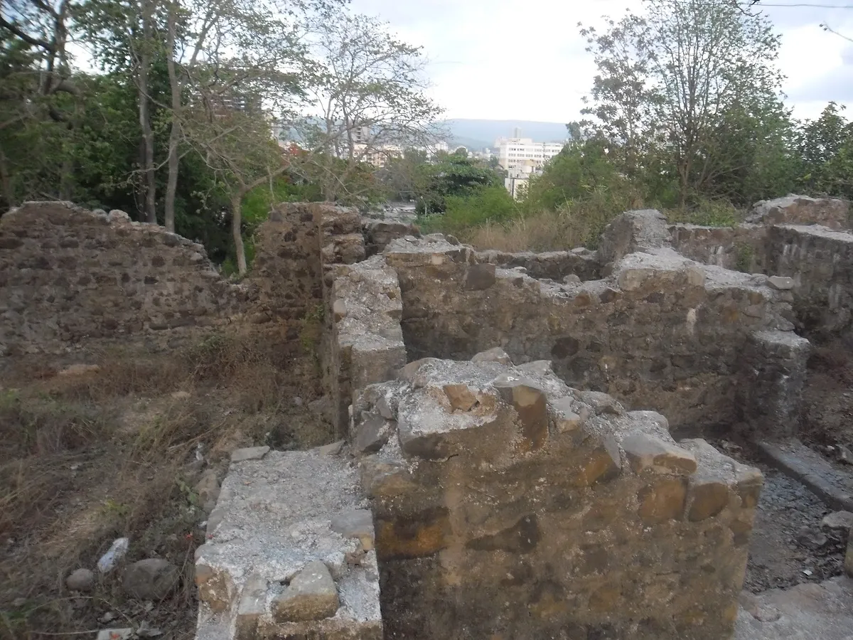 Ruins of the Church on Top — Mandapeshwar Caves, Borivali