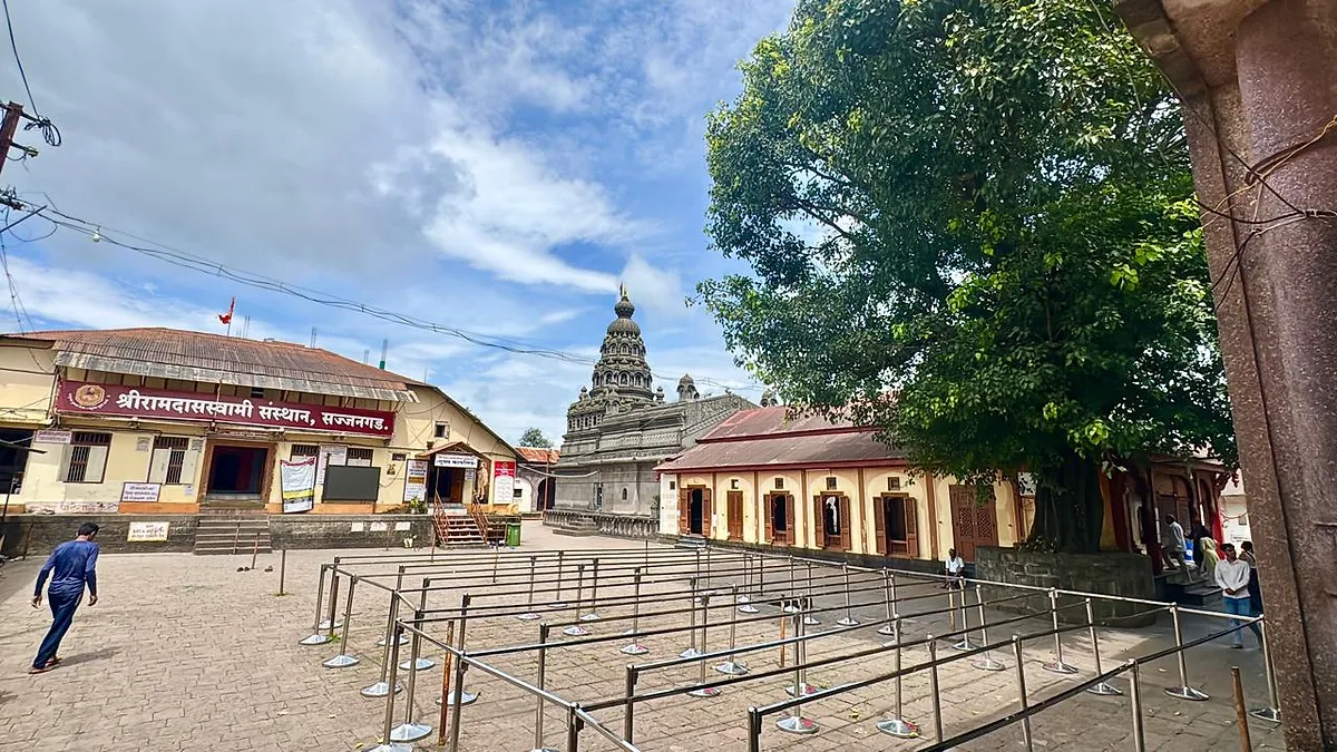 Temple on the top