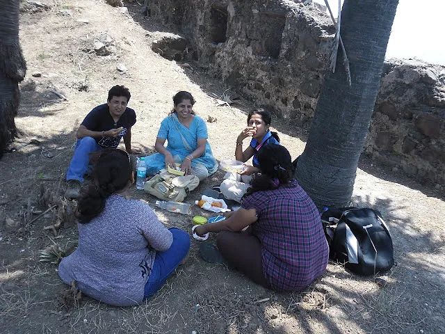 Trek to Korlai Fort,Alibag
